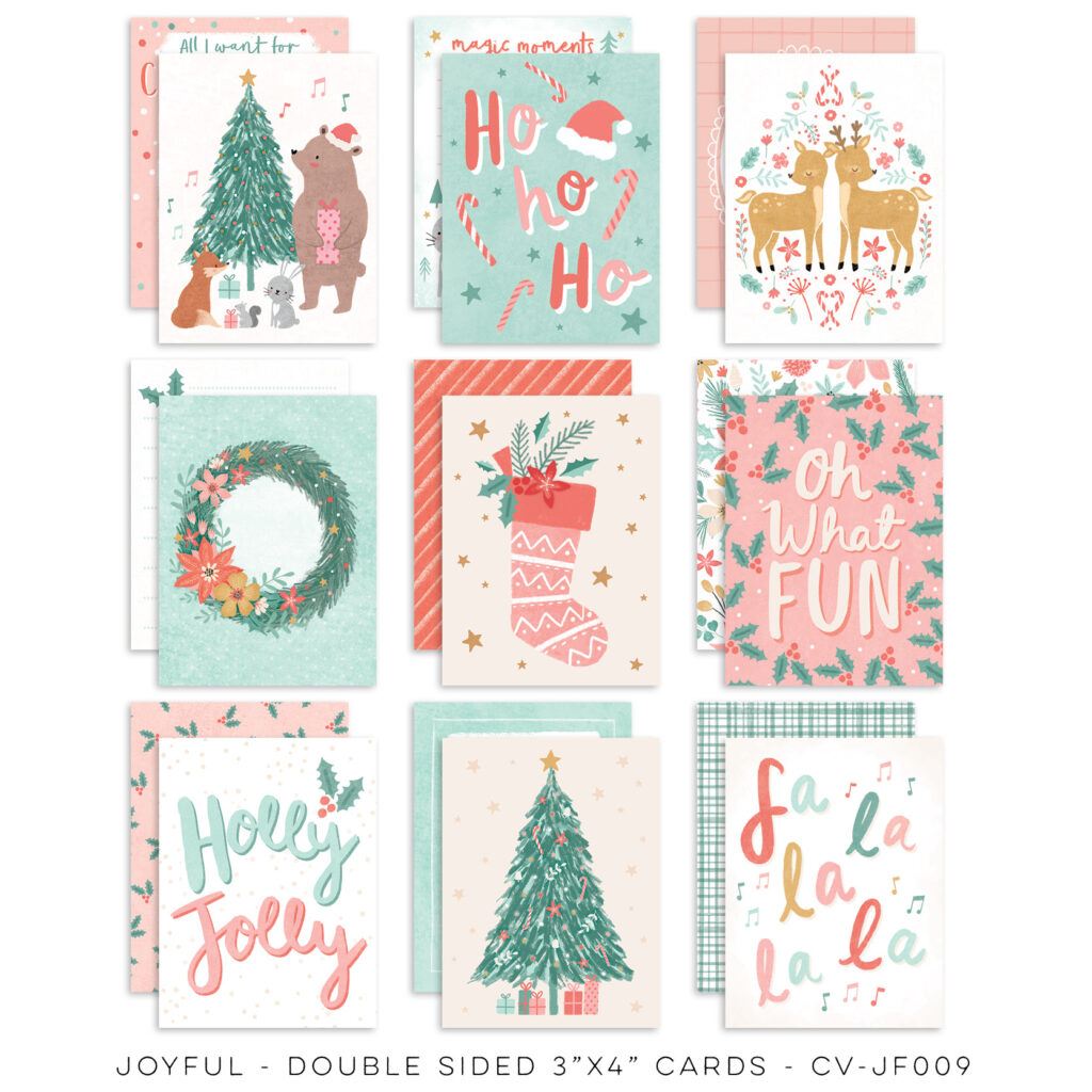 Pocket Cards - Joyful - 18 Double Sided 3"x4" Cards Pocket Cards - Joyful - 18 Double Sided 3"x4" Cards