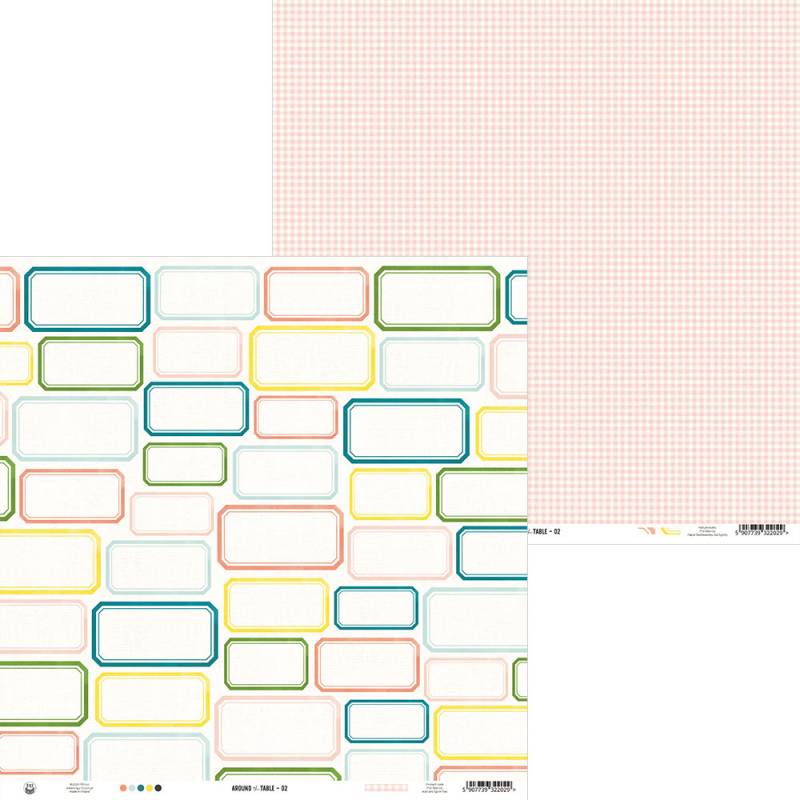 02 - Around the Table - 12"x12" 02 - Around the Table - 12"x12"