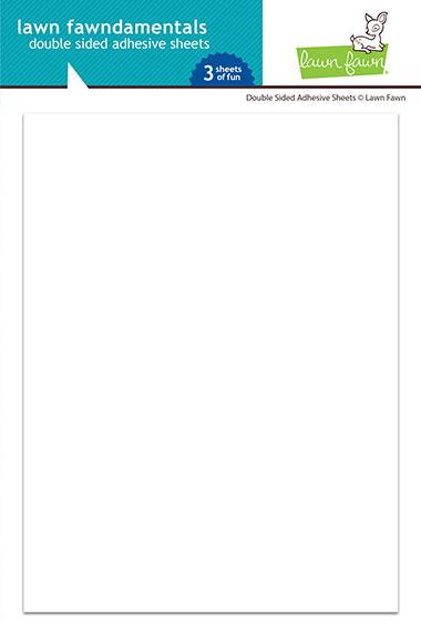 Double Sided Adhesive Sheets 6" x8" - Lawn Fawn