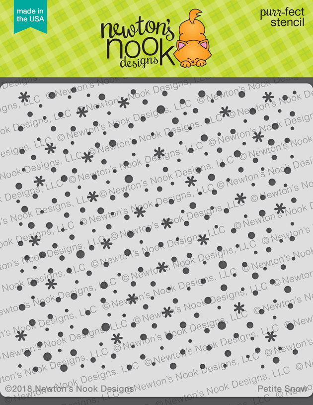 Petite Snow - Stencil Petite Snow - Stencil