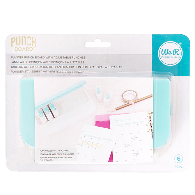 Planner Hole Punch - Punch Board