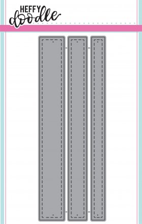 Stitched Strips of Ease - Heffy Cuts