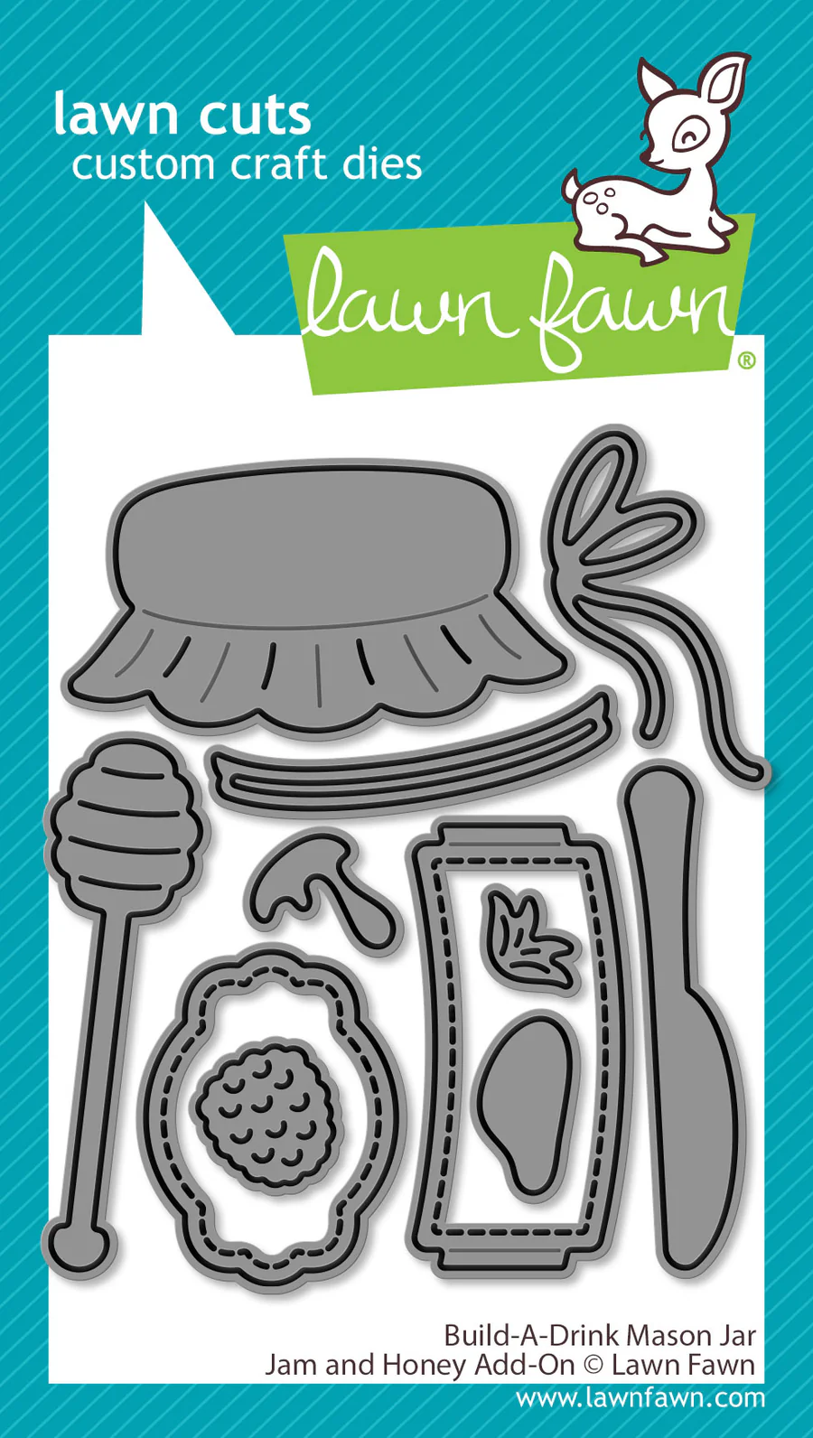 Build-A-Drink Mason Jar Jam And Honey Add-On - Lawn Cuts Build-A-Drink Mason Jar Jam And Honey Add-On - Lawn Cuts