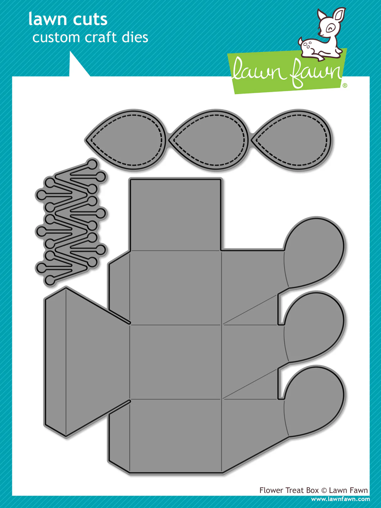 Flower Treat Box - Lawn Cuts Flower Treat Box - Lawn Cuts