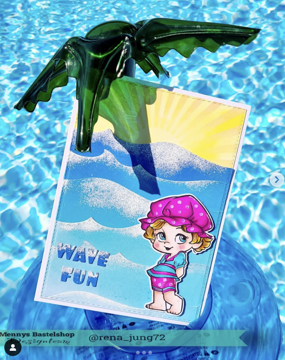 Wellen, Meer und Sommer 