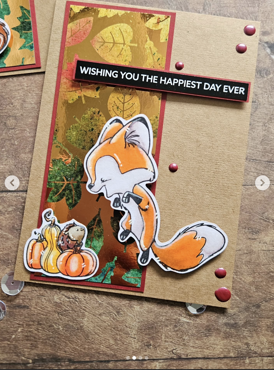 Lots of Leaves - Foilables Panels Lots of Leaves - Foilables Panels