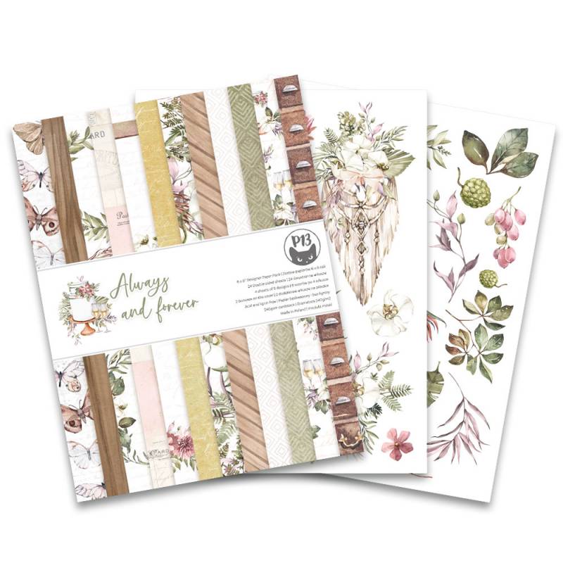Paper Pad - 6"x8" - Always and Forever Paper Pad - 6"x8" - Always and Forever