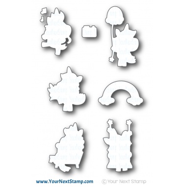 Unicorns Rock - Die Set