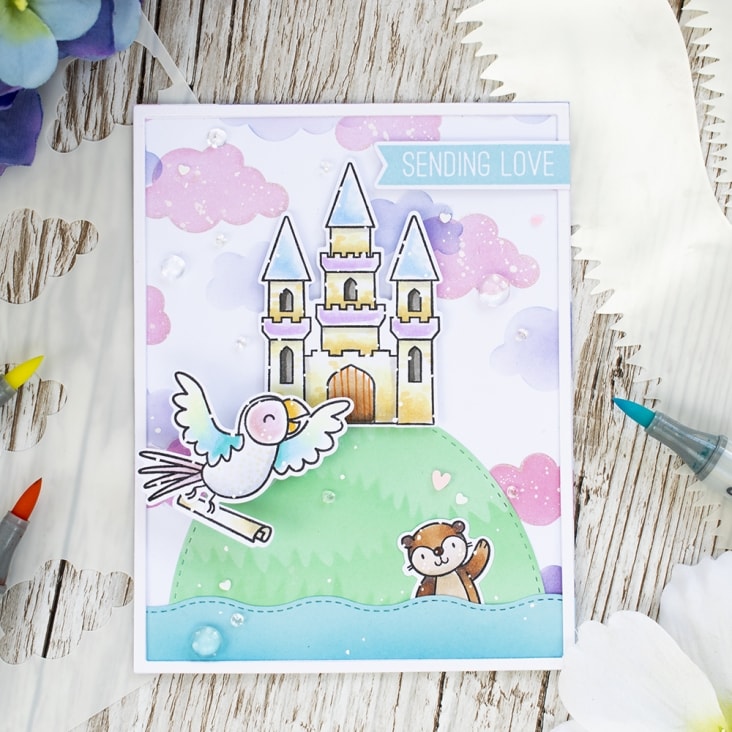 Head In The Clouds - Stencil