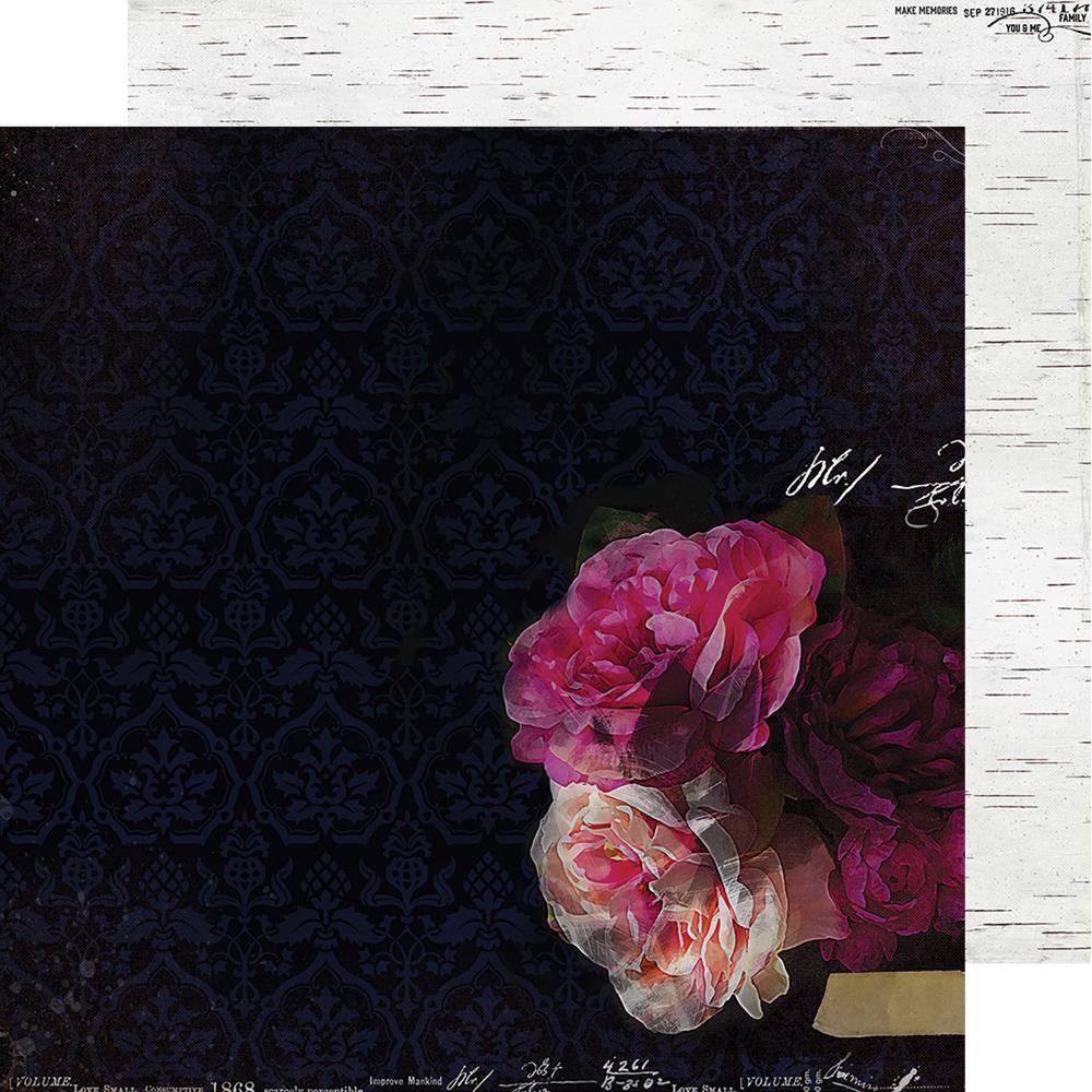 Midnight - Hawthorne Double-Sided Cardstock Midnight - Hawthorne Double-Sided Cardstock