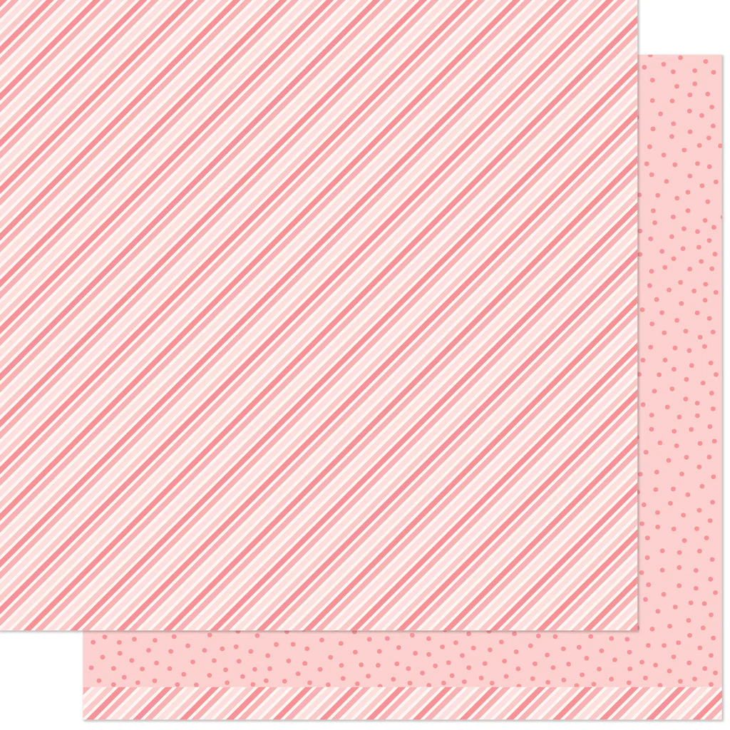 Stripes 'n Sprinkles - Pink Pow