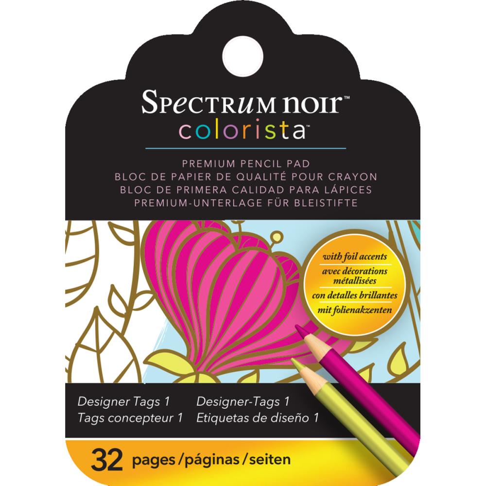 Spectrum Noir Colorista Tag Pencil Pad - Tag2