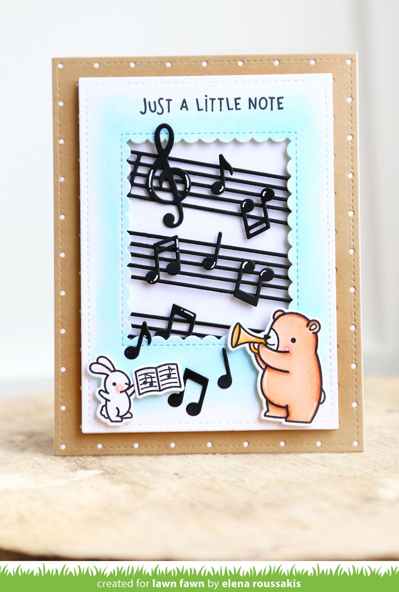 Little Music Notes - Lawn Cuts