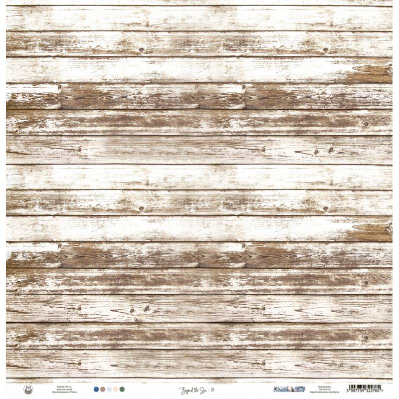 Paper 03 - Beyond the Sea - 12"x12"