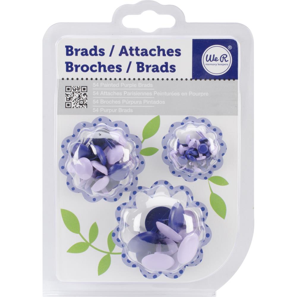 Purple - Painted Brads