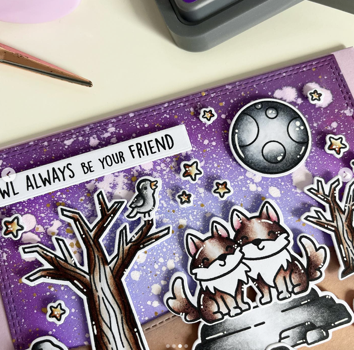 Der Wolf mit dem Mond Der Wolf mit dem Mond