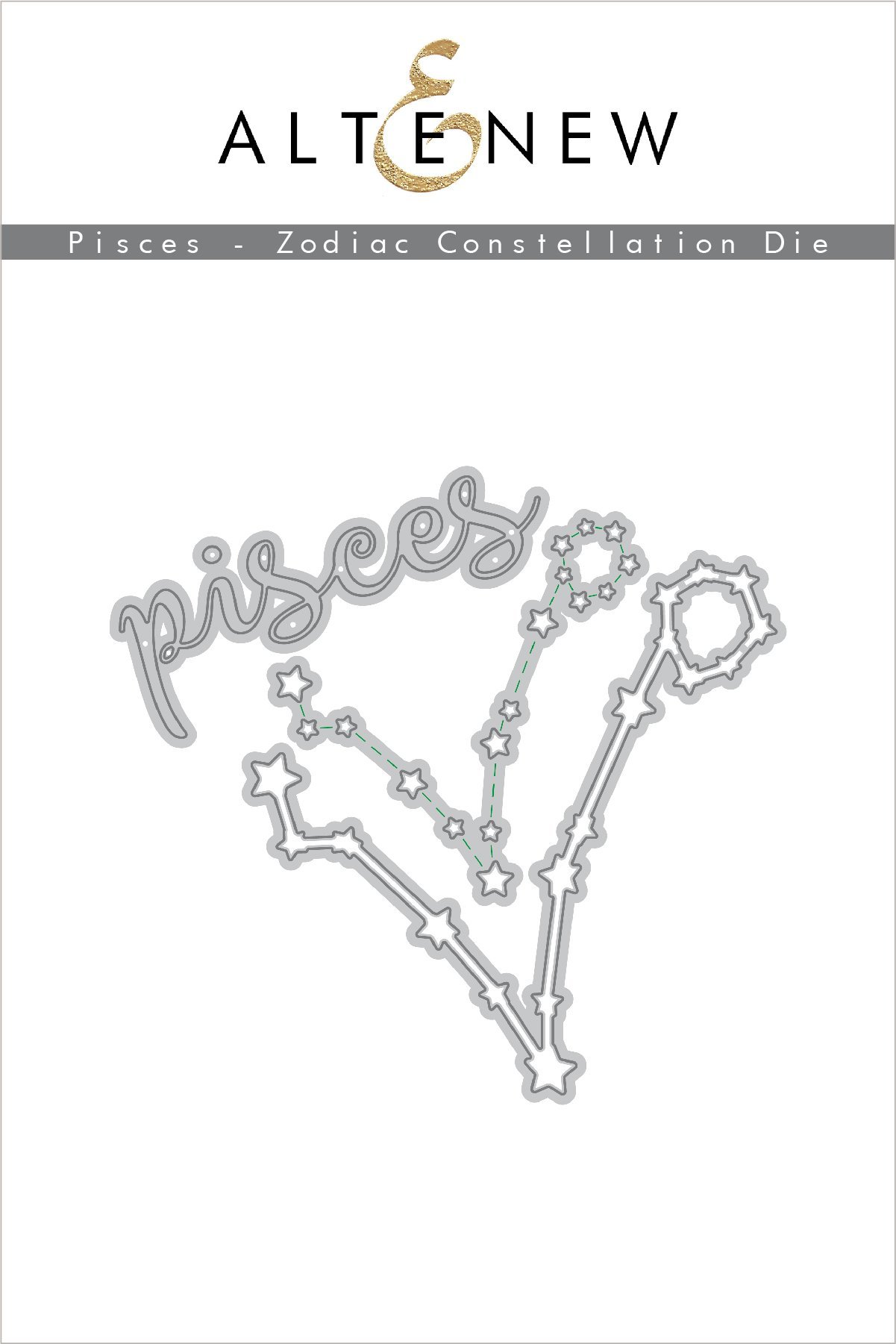 Pisces - Zodiac Constellation - Die Set