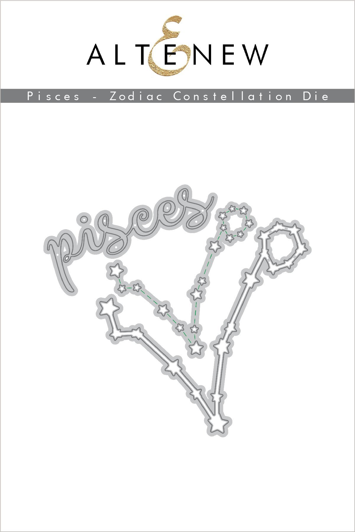 Pisces - Zodiac Constellation - Die Set Pisces - Zodiac Constellation - Die Set