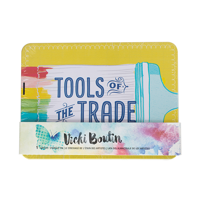 Vicki Boutin - MM - Artists' Storage Tin Vicki Boutin - MM - Artists' Storage Tin