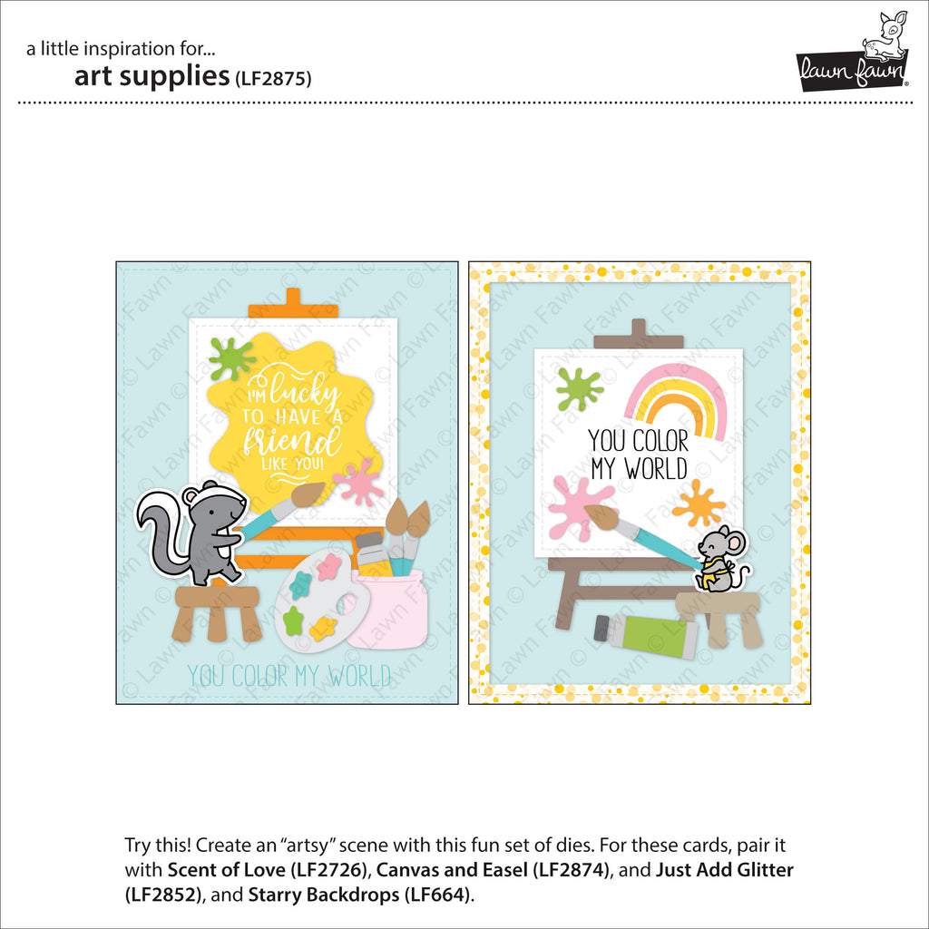 Art Supplies - Lawn Cuts Art Supplies - Lawn Cuts