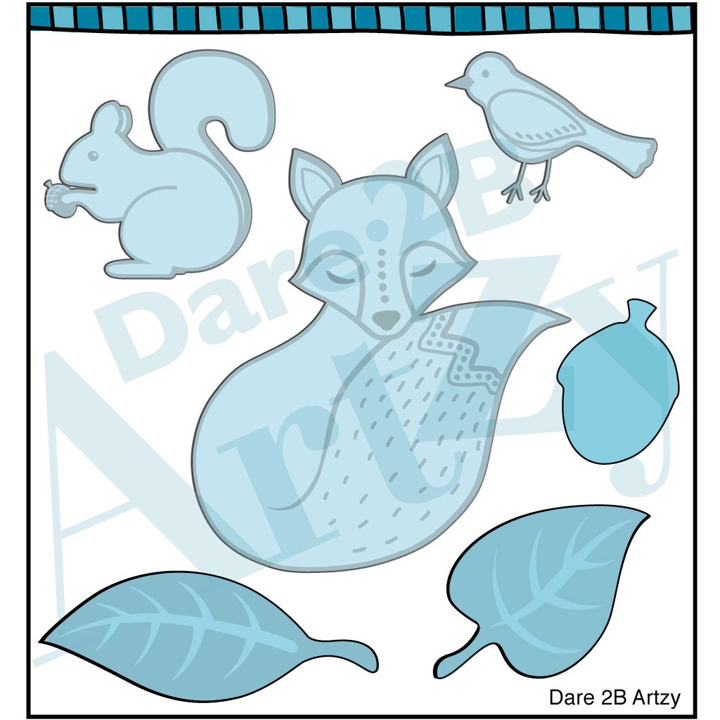 Foxy Greetings - Dies