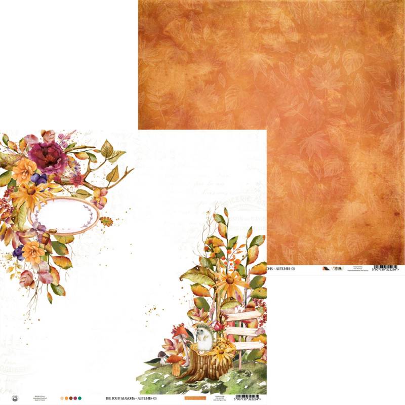 Paper 03 - 12"x12" - The Four Seasons - Autumn