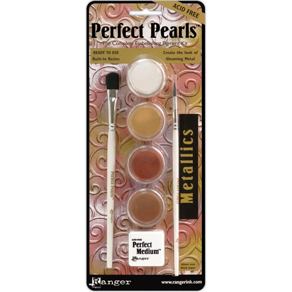 Metallics - Perfect Pearls Pigment Powder Kit