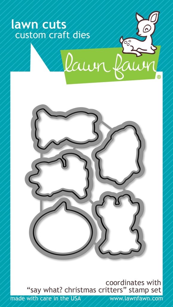 Say What? Christmas Critters - Lawn Cuts