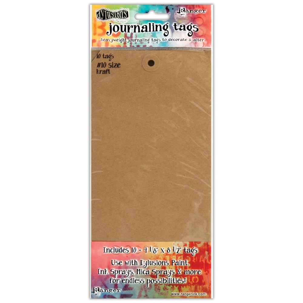 Dyan Reaveley's - Dylusions Journal Tags Kraft - #10