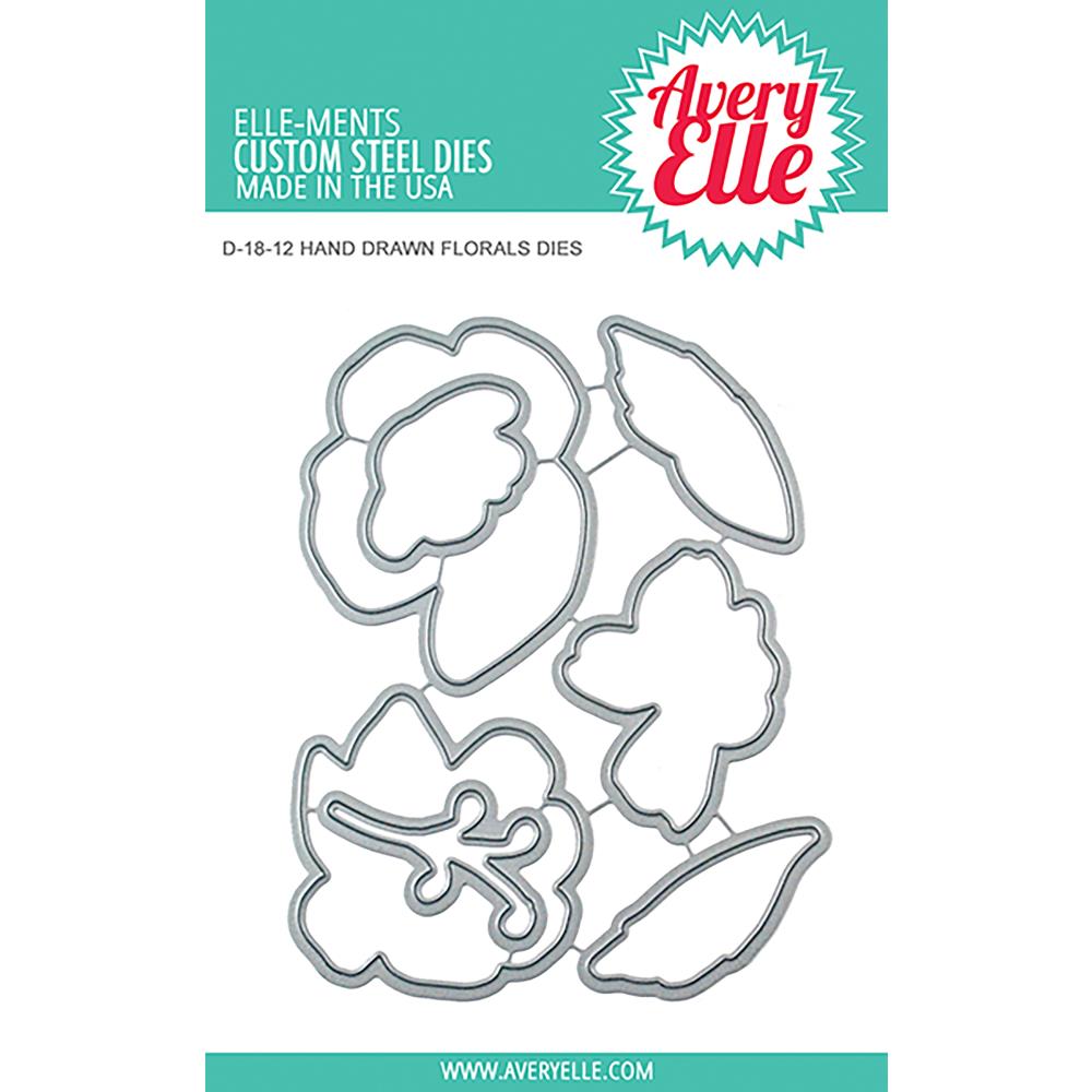 Hand Drawn Florals - Elle-ments Hand Drawn Florals - Elle-ments