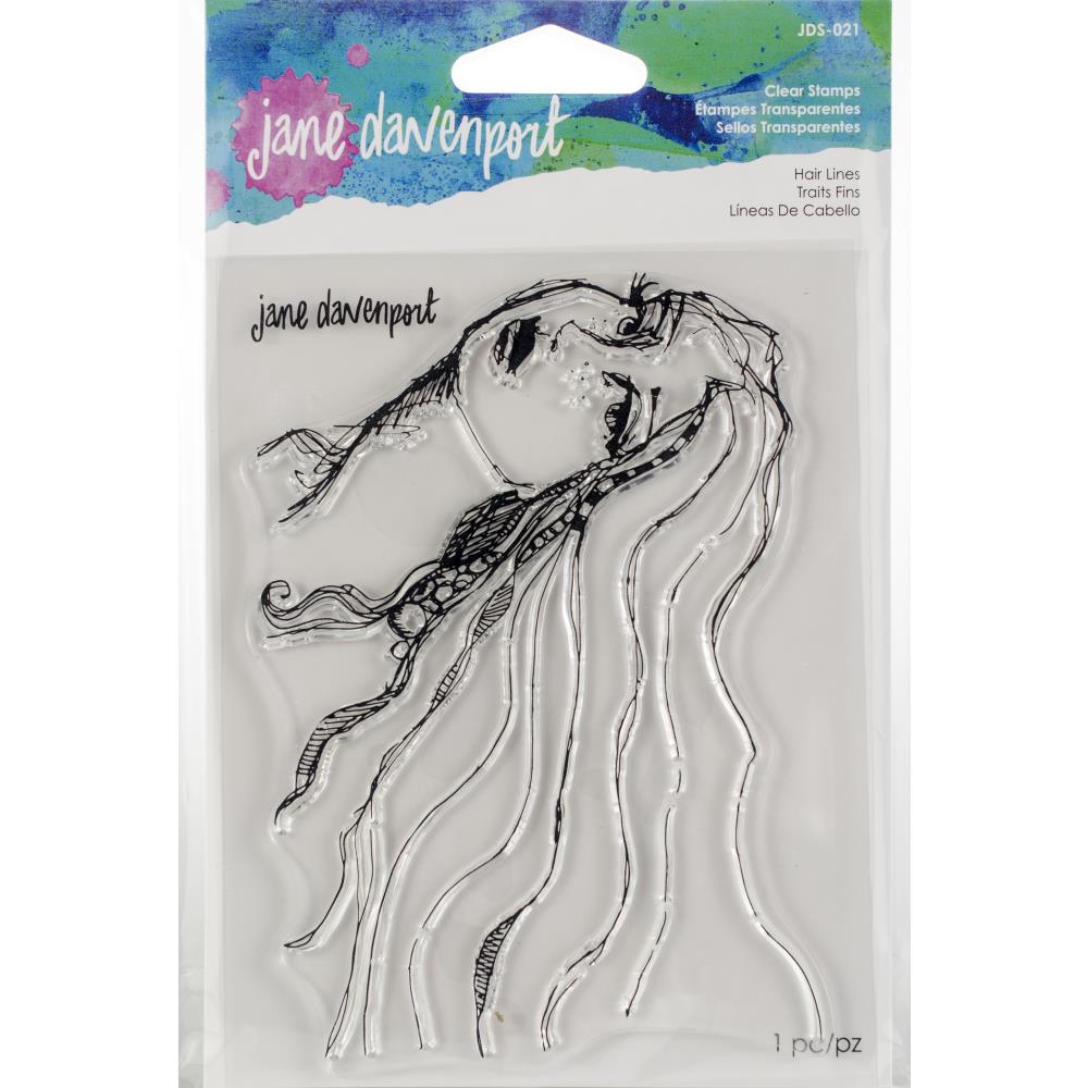 Hair Lines - Acrylic Stamps - Jane Davenport Hair Lines - Acrylic Stamps - Jane Davenport