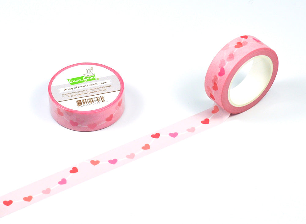 String of Hearts - Washi Tape
