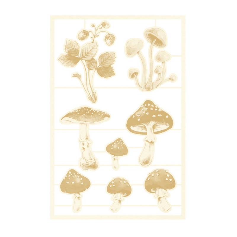 03 Light Chipboard Embelishments - Forest Tea Party