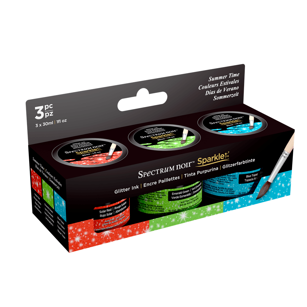 Sommerzeit - Sparkle Liquid Ink - Spectrum Noir Sommerzeit - Sparkle Liquid Ink - Spectrum Noir