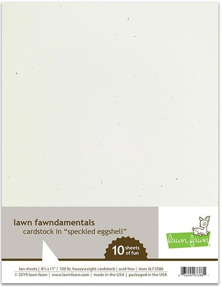 Speckled Eggshell - Cardstock - Lawn Fawn