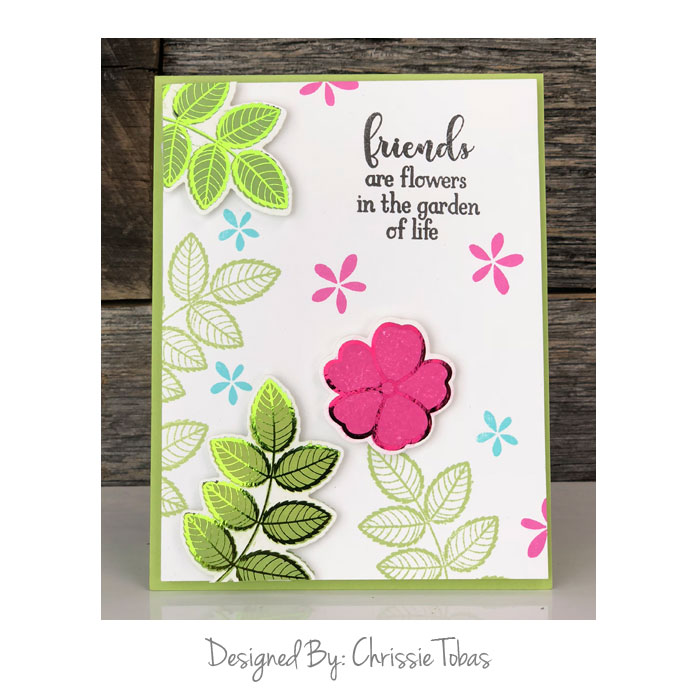 Where Flowers Bloom - Gina K. Designs StampnFoil Where Flowers Bloom - Gina K. Designs StampnFoil
