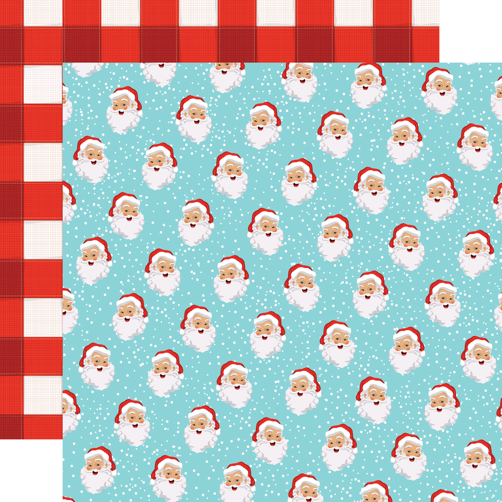Holly Jolly Santa -  Carta Bella