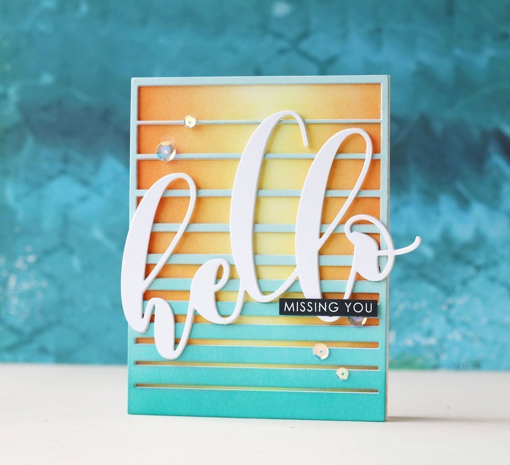 Gradient Stripes Cover - Die