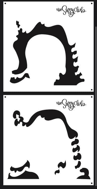 Arched - Stencil Arched - Stencil