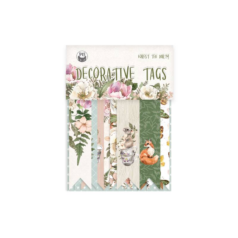 Decorative Tags 03 - Forest Tea Party
