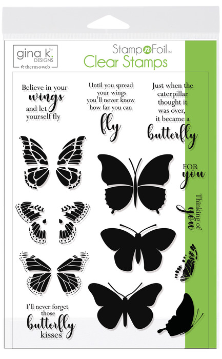 Butterfly Kisses - StampnFoilâ„¢ Butterfly Kisses - StampnFoilâ„¢