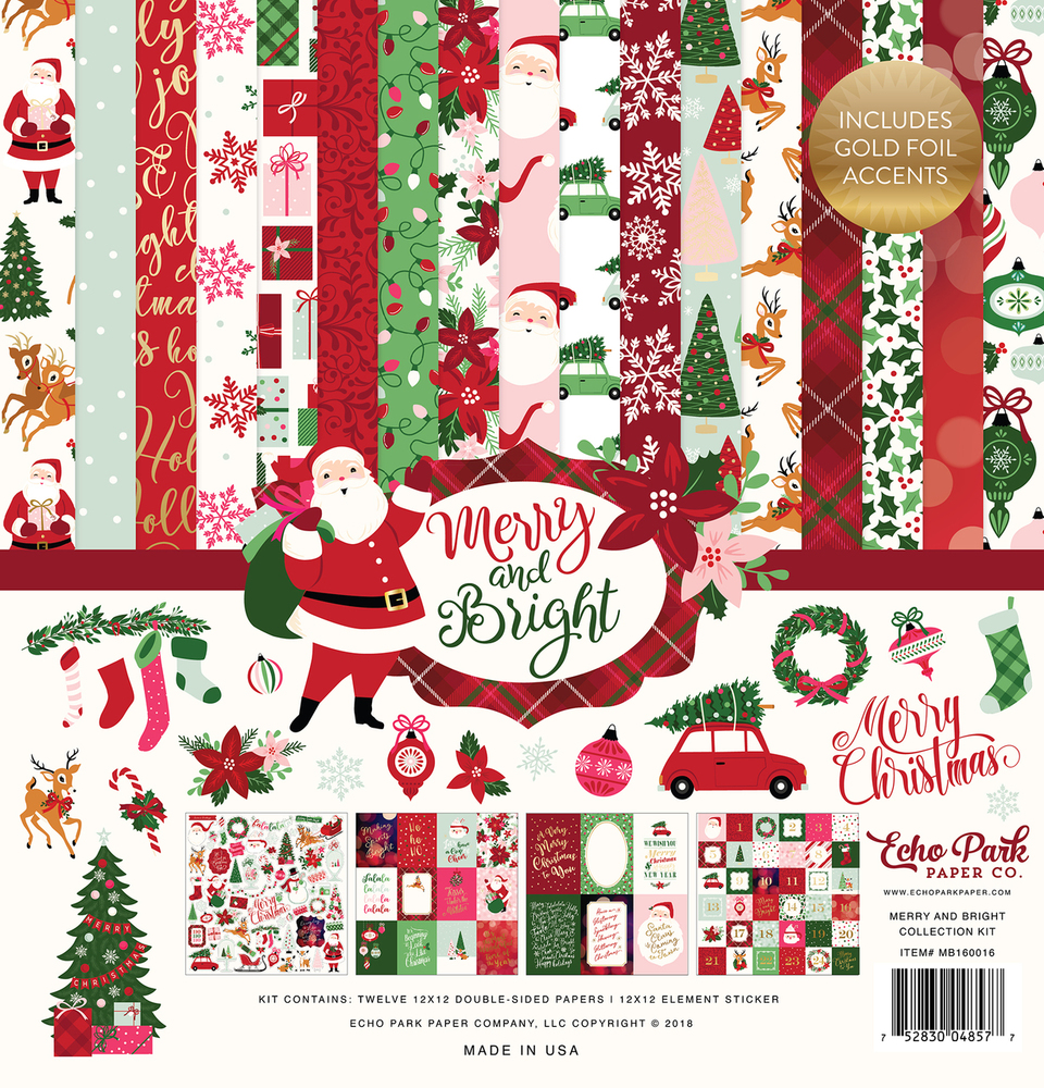 Merry & Bright Collection Kit - Echo Park Merry & Bright Collection Kit - Echo Park