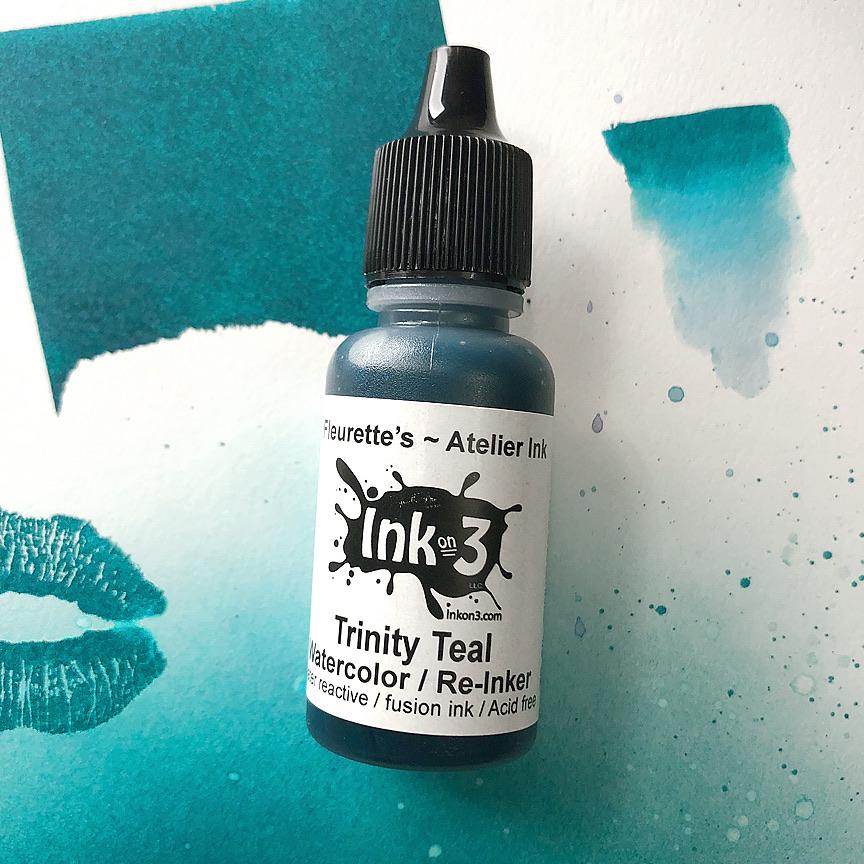 Trinity Teal - Atelier Watercolor ~ Artist Grade Fusion Ink