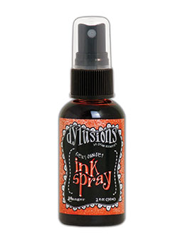 Fiery Sunset - Dylusions Sprays