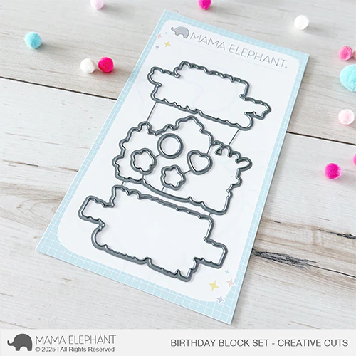 Birthday Block Set - Creative Cuts Birthday Block Set - Creative Cuts
