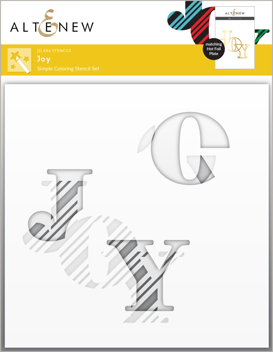 Joy - Stencil Joy - Stencil