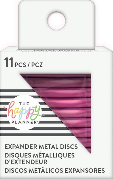 Hot Pink - Metal - Expander Discs - Happy Planner - 1.75
