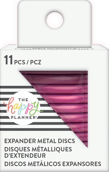 Hot Pink - Metal - Expander Discs - Happy Planner - 1.75 Hot Pink - Metal - Expander Discs - Happy Planner - 1.75