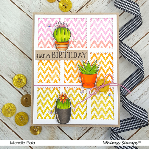 Chevron Background - Rubber Cling Stamp Chevron Background - Rubber Cling Stamp