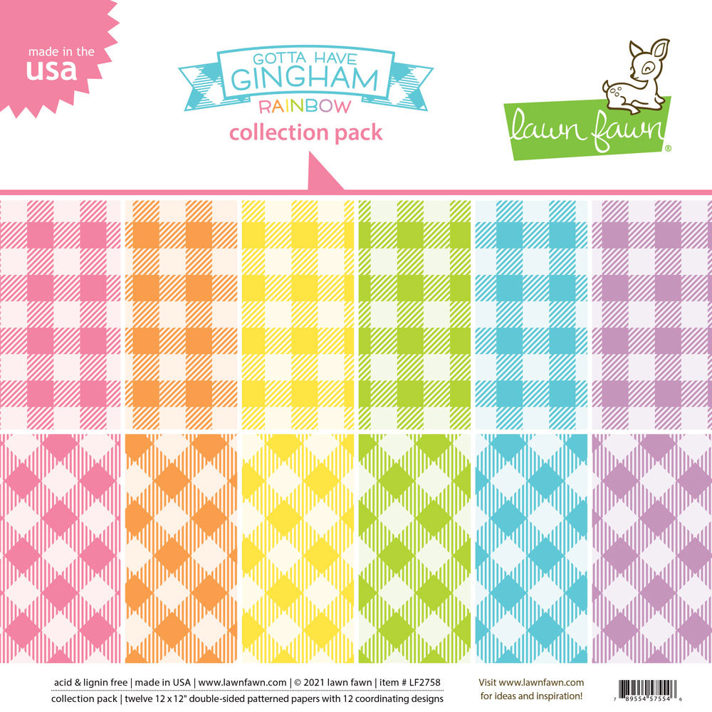 Gotta Have Gingham Rainbow - Collection Pack Gotta Have Gingham Rainbow - Collection Pack